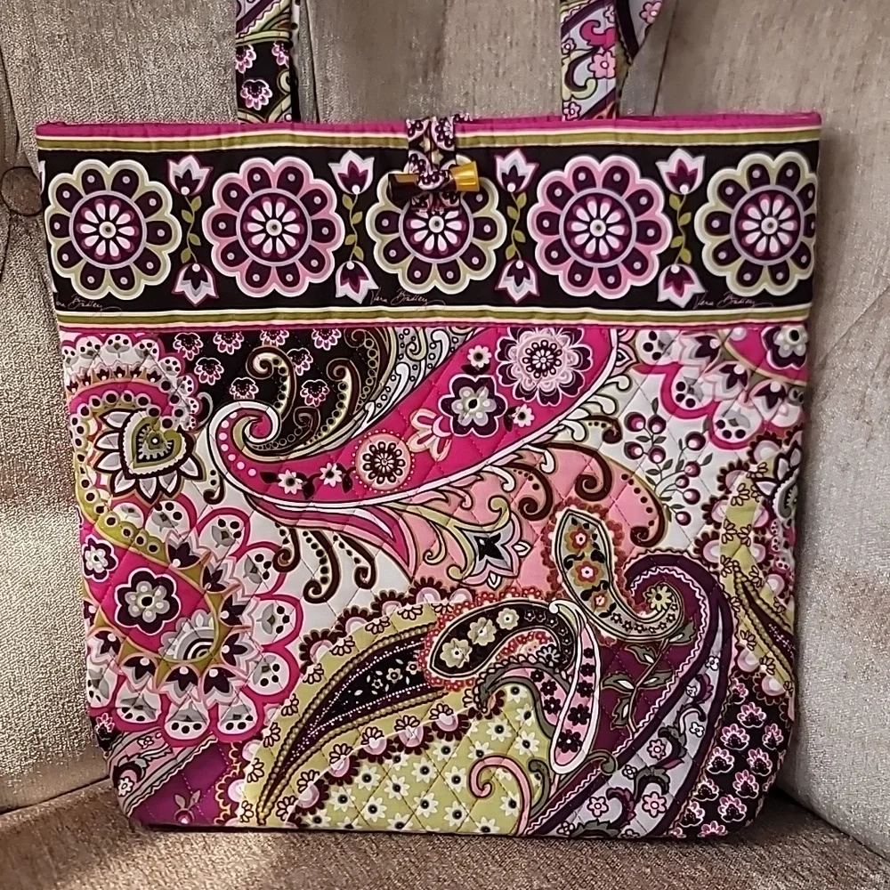 VERA BRADLEY Very Berry Paisely 4 Piece Set *PM* - Picture 2 of 12